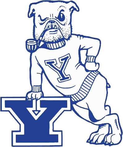 Yale Bulldogs 1972-1995 Primary Logo diy iron on heat transfer